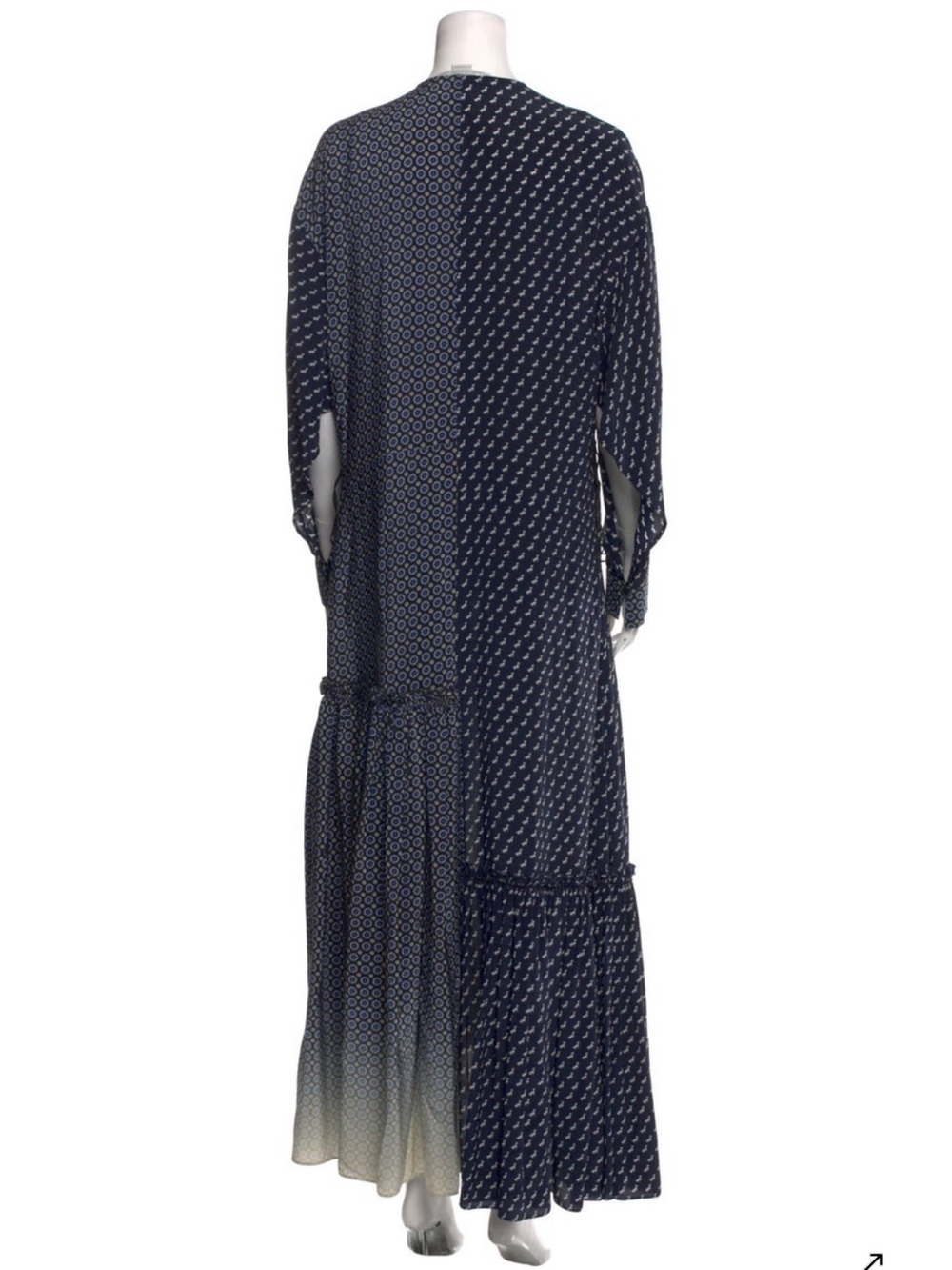 Stella McCartney Navy Long Sleeve Dress - Picture 3 of 3